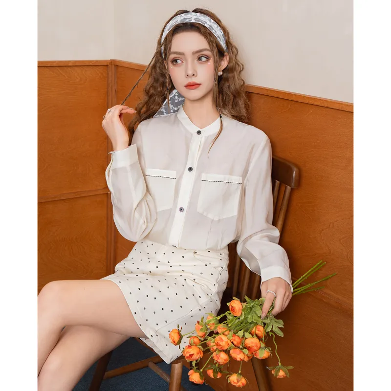FAWENXIANGZI SS25 Shirt Women's-7