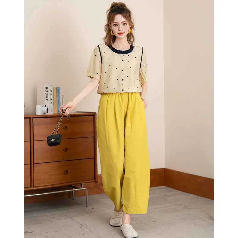 FAWENXIANGZI Shirts Women's-9