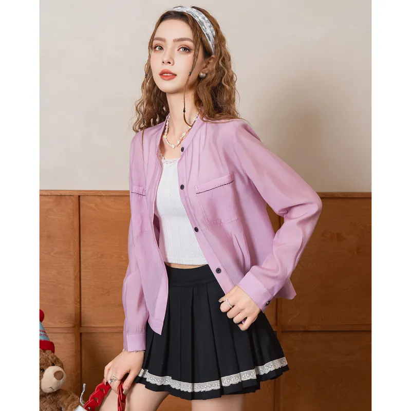 FAWENXIANGZI SS25 Shirt Women's-1
