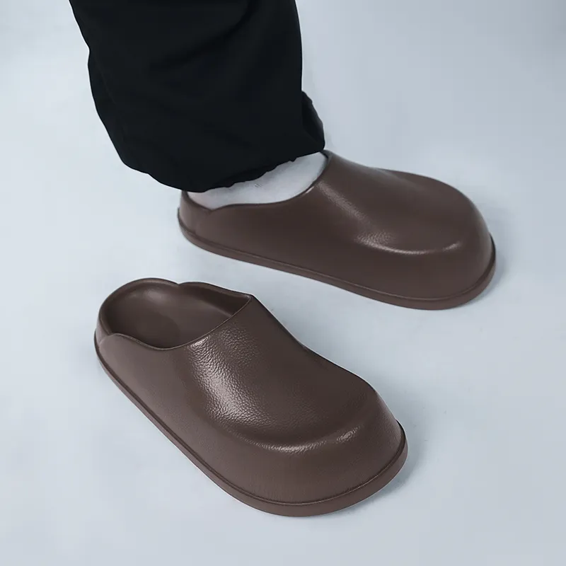 Darcy Sen Abrasion Resistant Slip Resistant Closed Toe Slippers Unisex-14