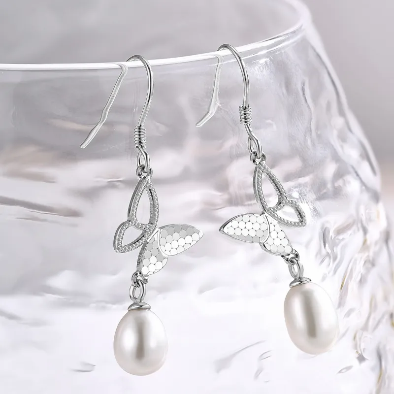 One Thousand Two Freshwater Pearl Earrings Women's-2