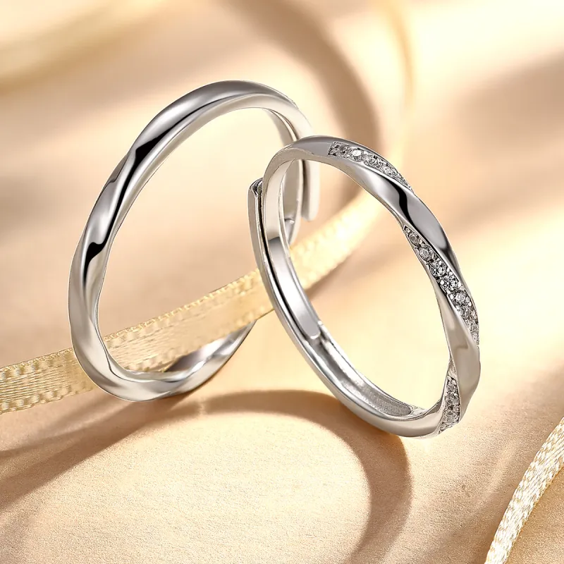 One Thousand Two 925 Sterling Silver Rings Unisex-1