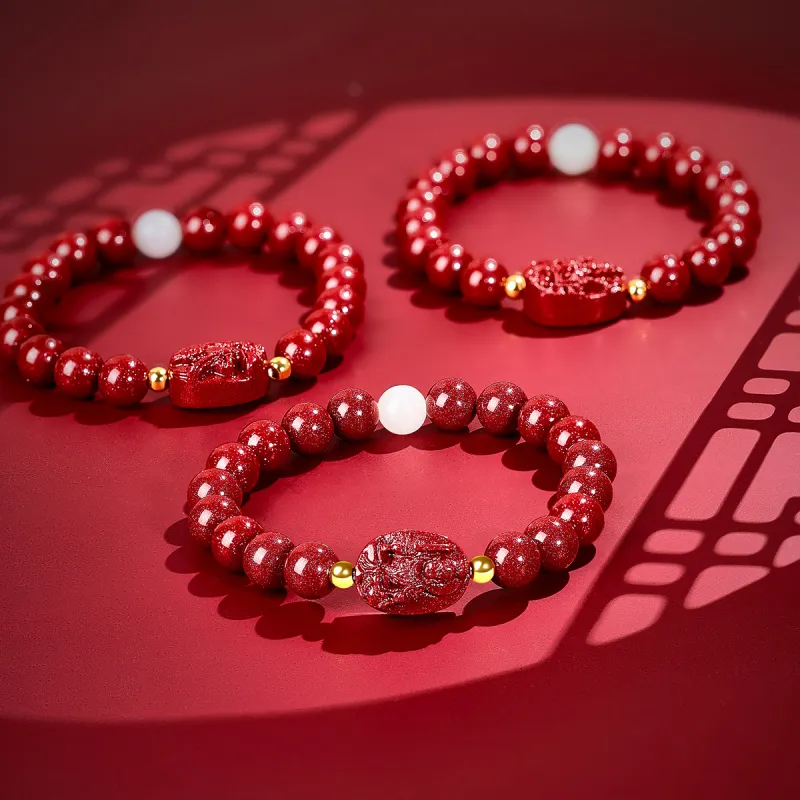 One Thousand Two Cinnabar Bracelets Women's-2