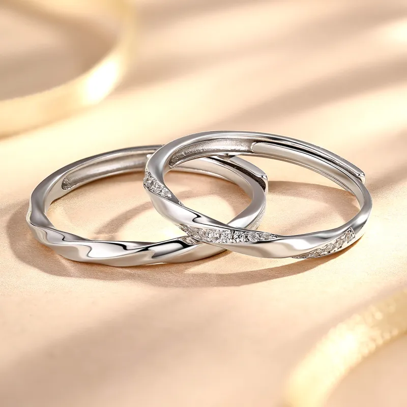 One Thousand Two 925 Sterling Silver Rings Unisex-2