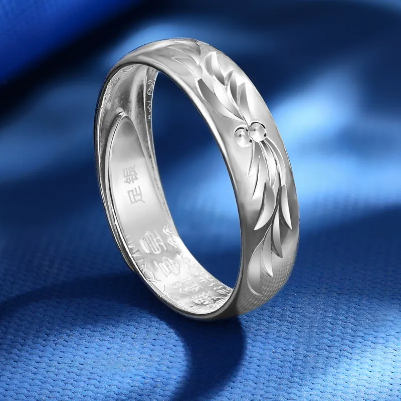 One Thousand Two 990 Silver Rings Women's-1