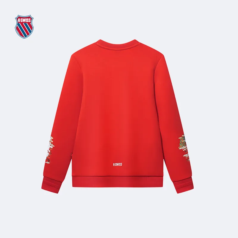 KSWISS Sweatshirt Women's 616 Enchanted Red-2