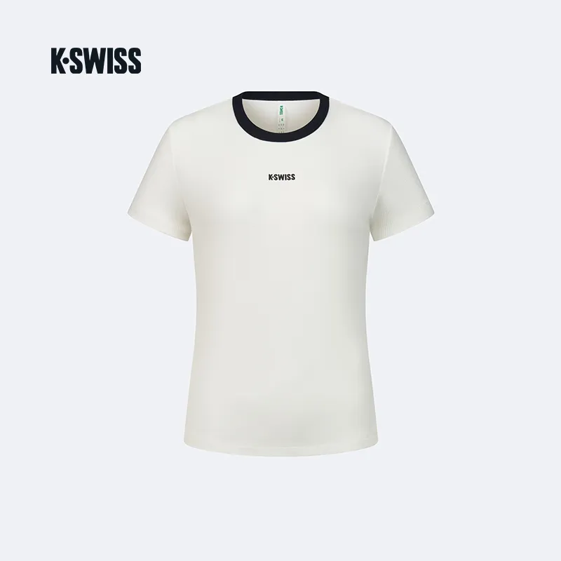 KSWISS Regular T Shirt Women's 161 K00W WHT0-2