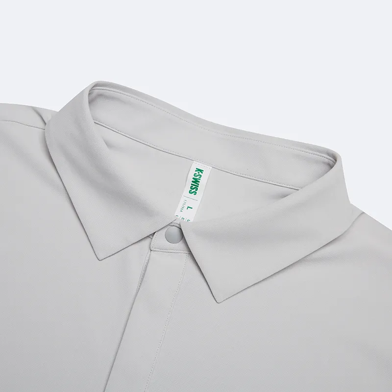 KSWISS Polo Shirt Men's 044 K02N GRY-5