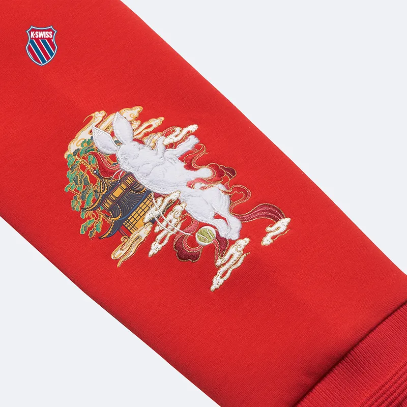 KSWISS Sweatshirt Women's 616 Enchanted Red-5
