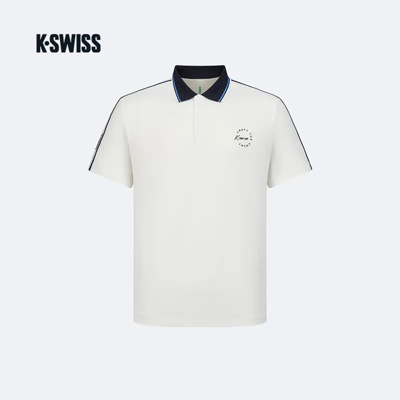 KSWISS Polo Shirt Men's 161 K00W WHT0-2