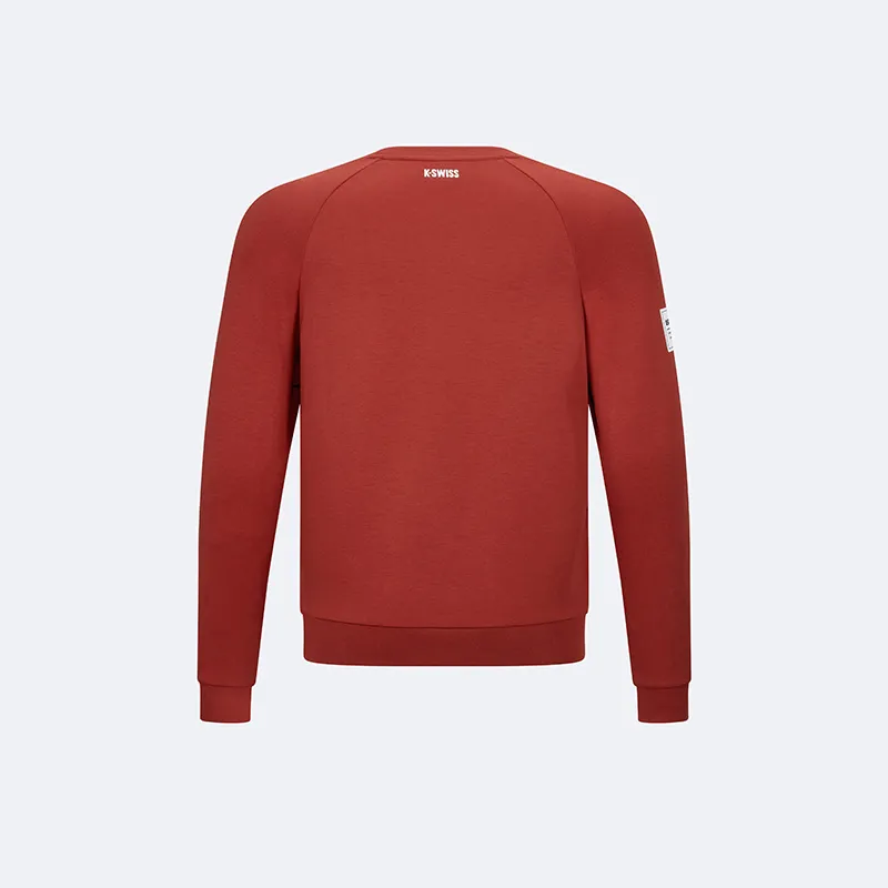 K·SWISS Sweatshirts Men Red 643 K22V DRD1-1