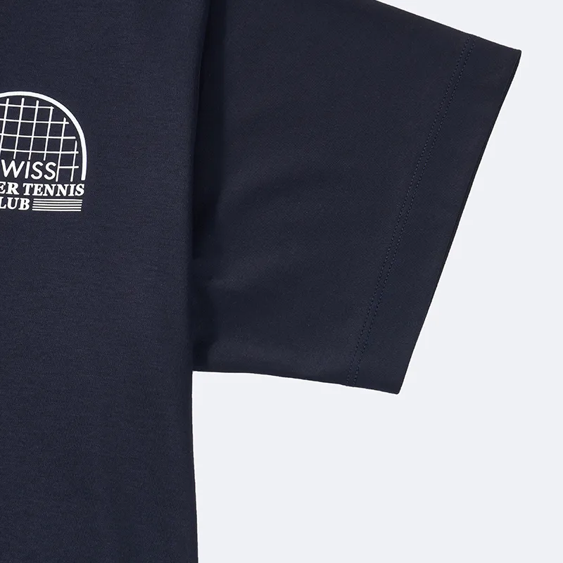 KSWISS T Shirt Men's Marine Blue-4