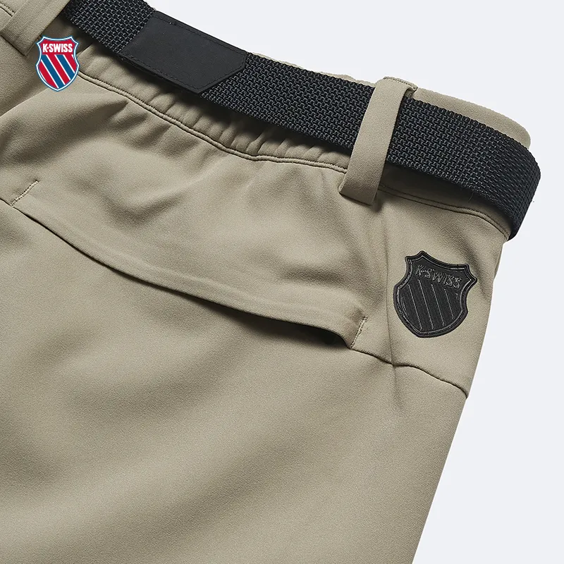KSWISS Casual Pants Men's 284 Milk Tea Brown-4