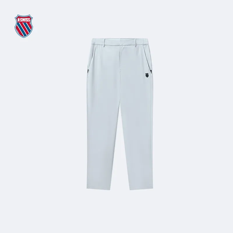 KSWISS Knitted Sweatpants Men's 413 Light Gray Blue-1