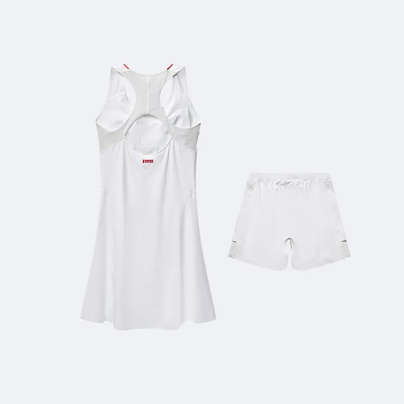 KSWISS Tennis Outfit Women's Snow Peak White-2