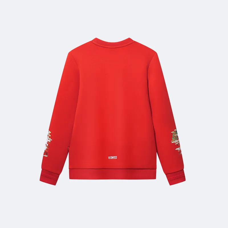 KSWISS Sweatshirt Women's 616 Enchanted Red-7