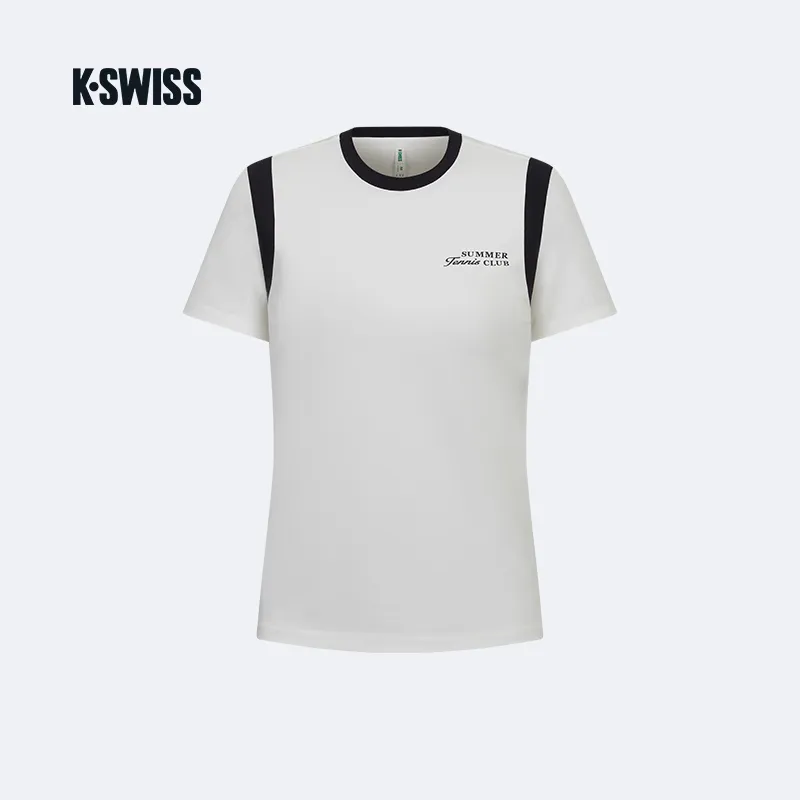 KSWISS Regular T Shirt Women's 161 KO0W WHT0/K62Y DNV1-2