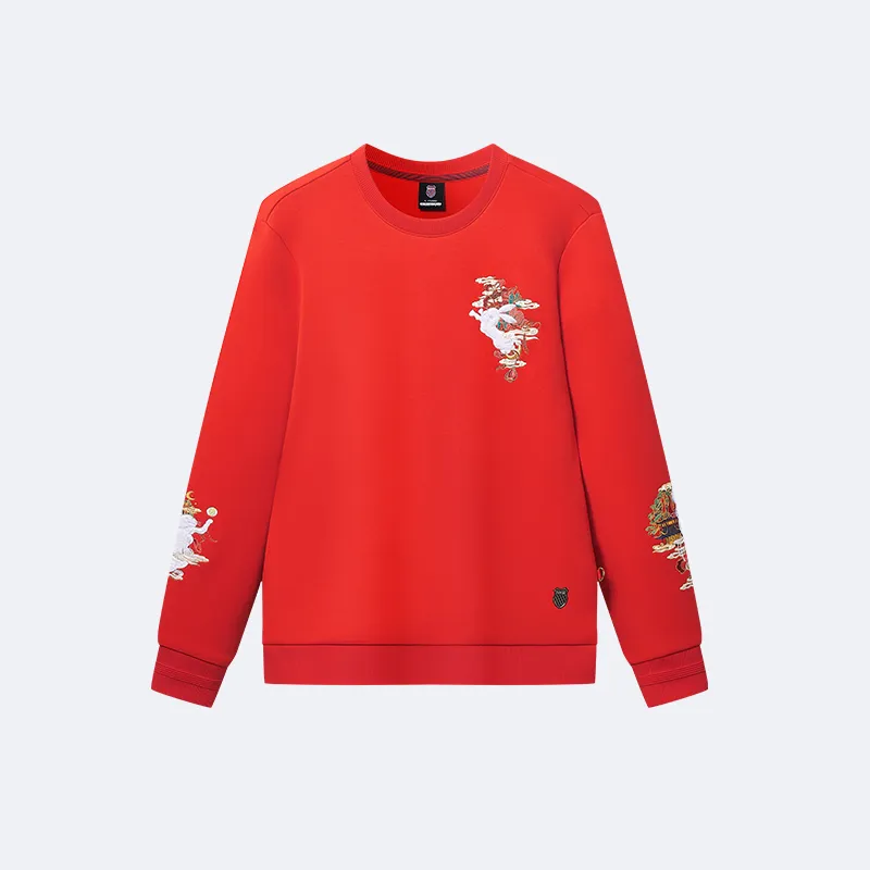 KSWISS Sweatshirt Women's 616 Enchanted Red-6