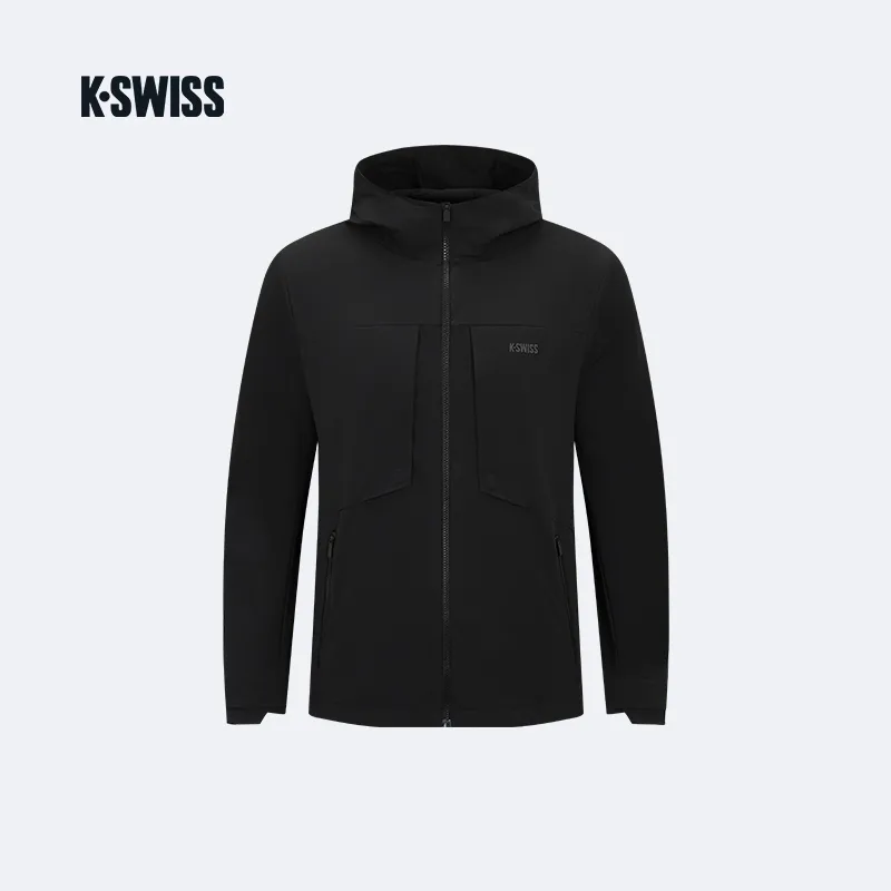 KSWISS Jacket Men's 008 K00A BLK0-2