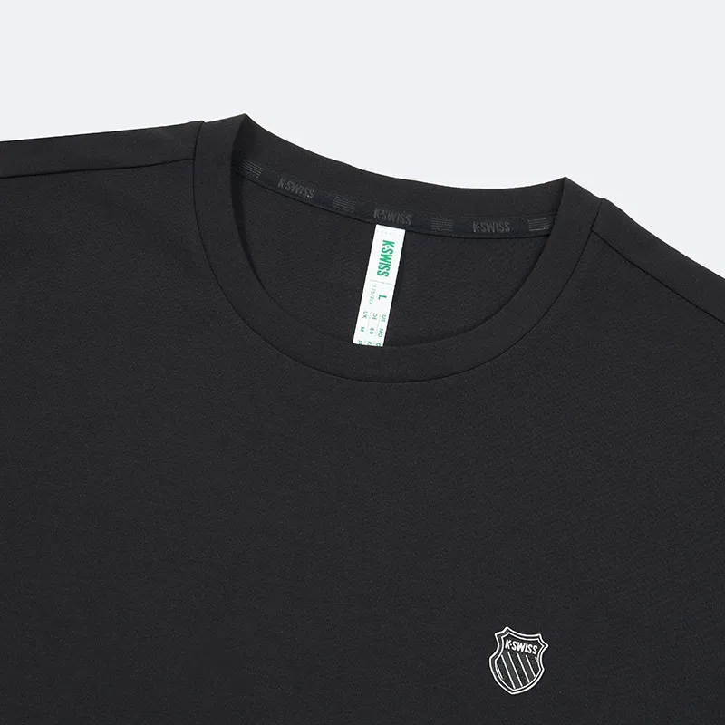 K·SWISS T Shirts Men Black-2