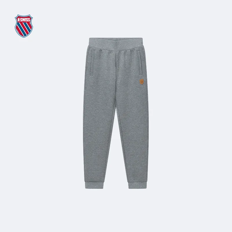 KSWISS Knitted Sweatpants Women's 041 Dark Heather Gray-1