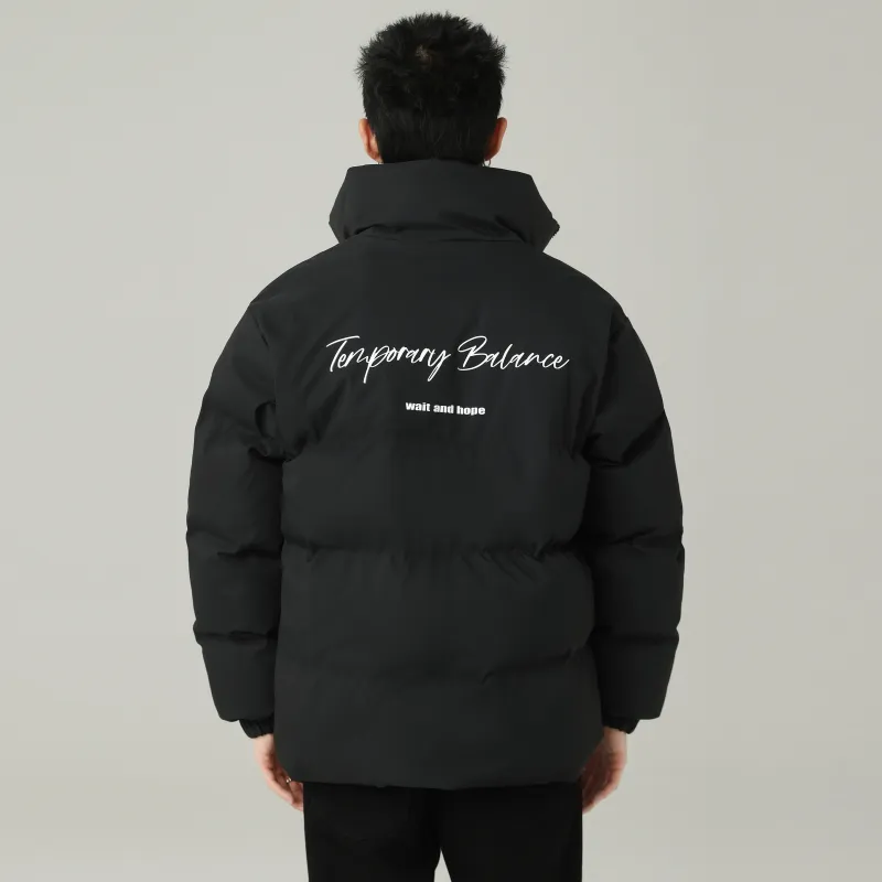 Duamin Puffer Jacket Unisex Black-3