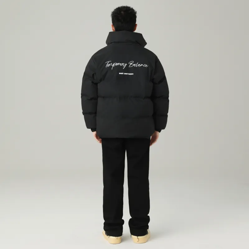 Duamin Puffer Jacket Unisex Black-2