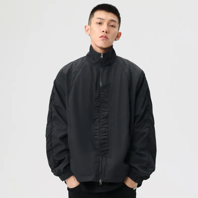 Duamin Jackets Coats Unisex Black-2
