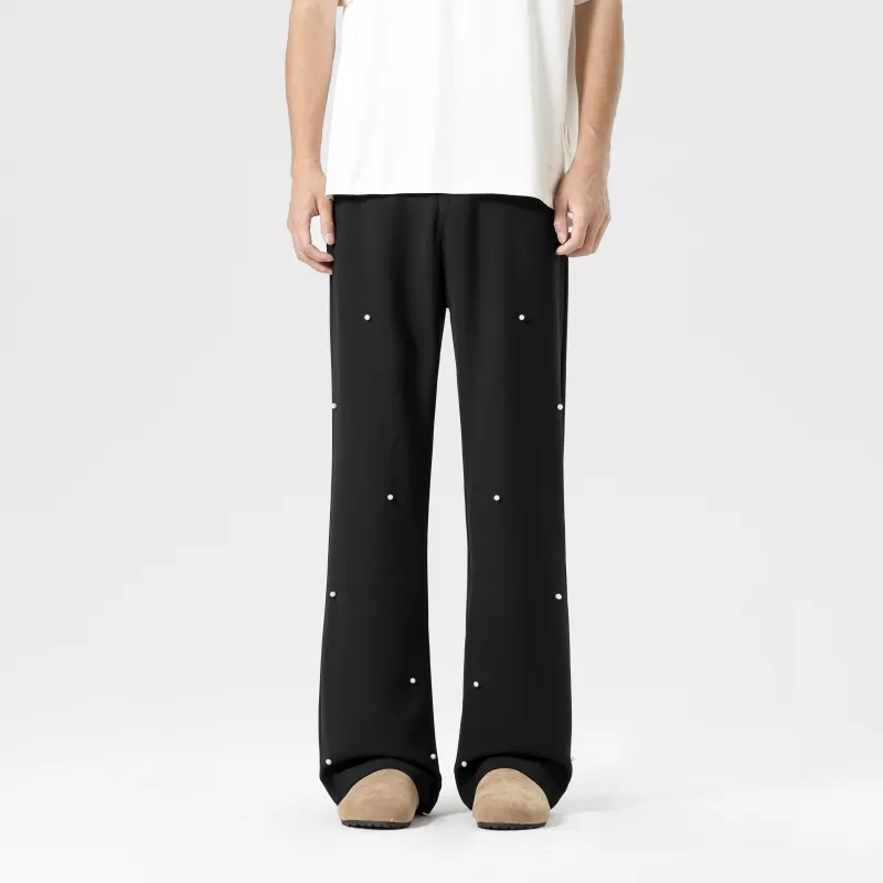 Duamin Casual Pants Unisex Black-2