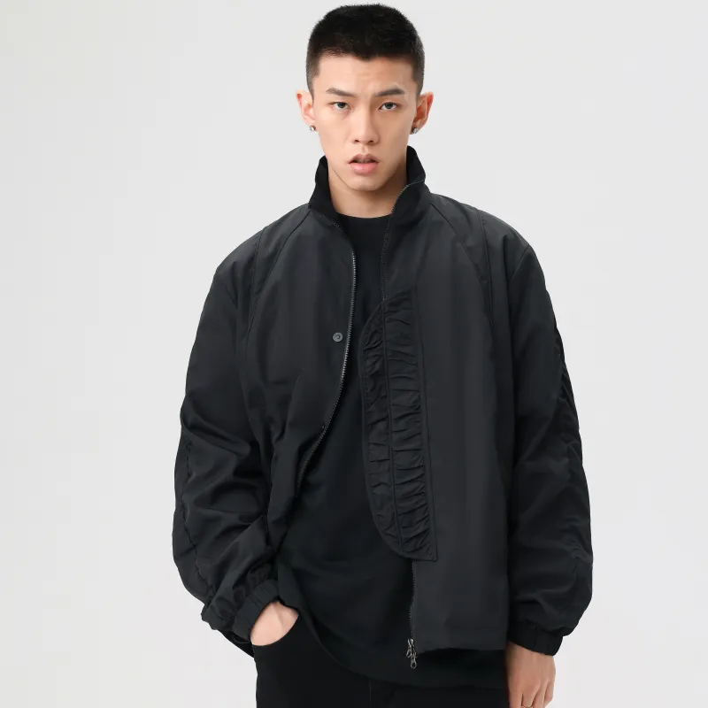 Duamin Jackets Coats Unisex Black-5