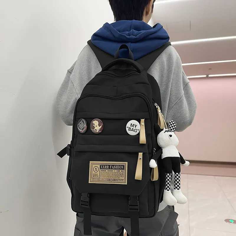 Alcohol Dragon Oxford Backpack Regular Unisex Multicolor-4
