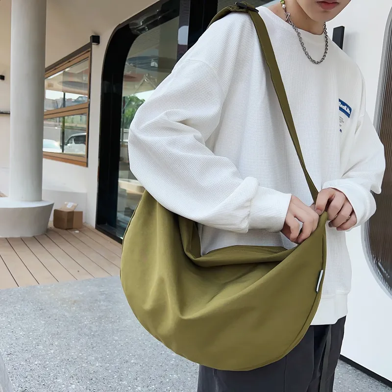 GOBLIN SHARKS 1759 Nylon Dumpling Bag Shoulder Bag Regular Unisex Multicolor-46