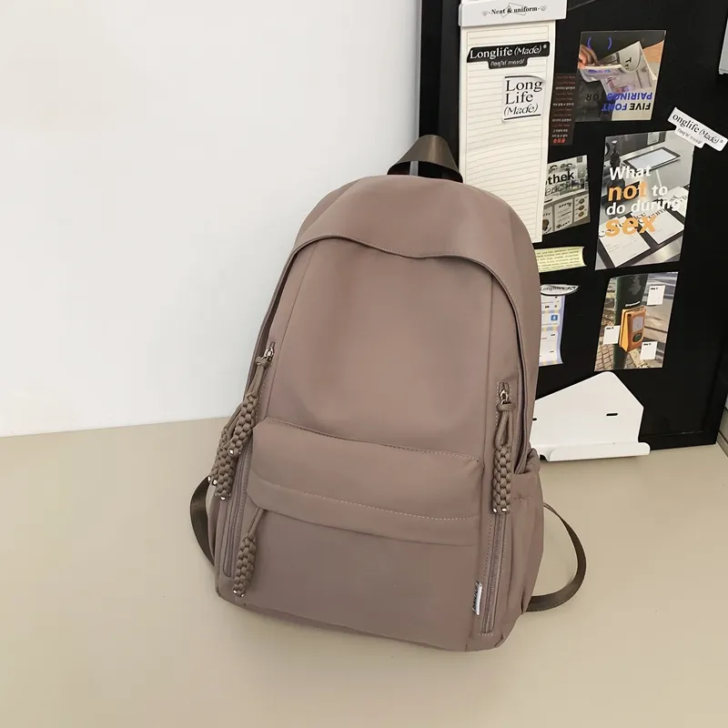 Alcohol Dragon Nylon Backpack Regular Unisex Multicolor-30