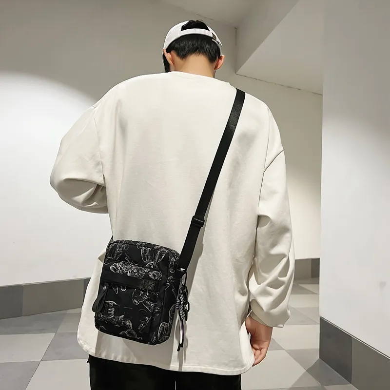 Alcohol dragon Crossbody Bags-13