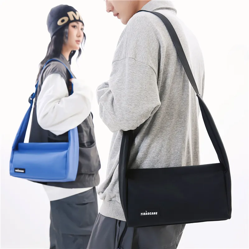 Alcohol Dragon Oxford Shoulder Bag, Crossbody Bag Unisex Black/Khaki/Green/Blue-16