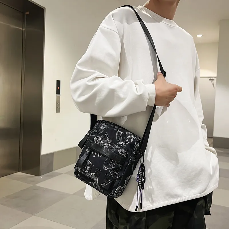 Alcohol dragon Crossbody Bags-9
