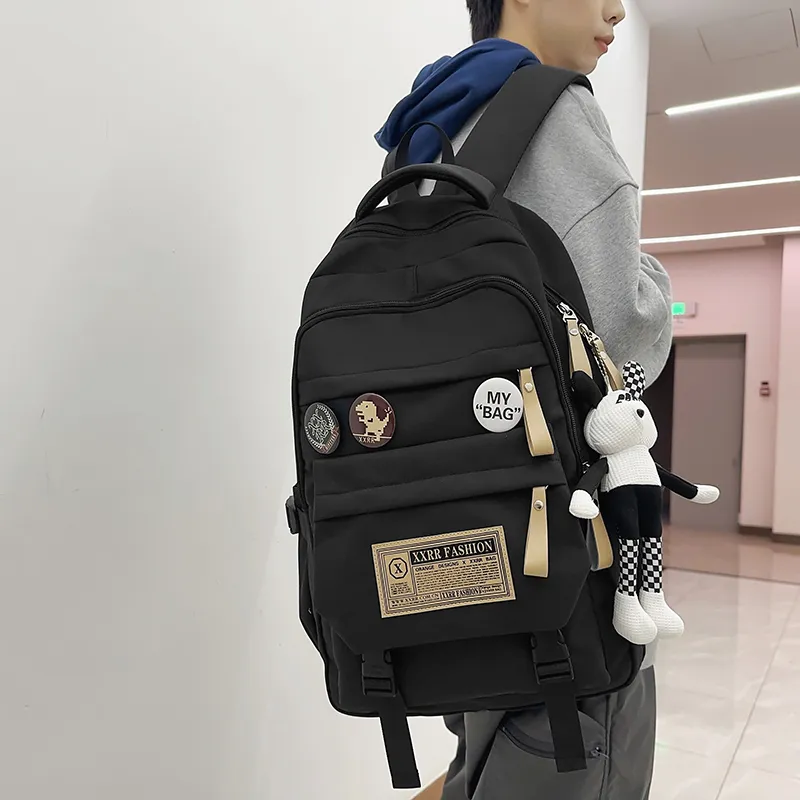 Alcohol Dragon Oxford Backpack Regular Unisex Multicolor-6