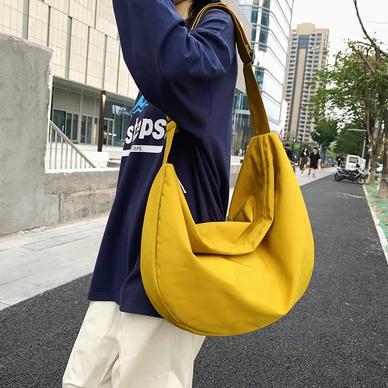 GOBLIN SHARKS 1759 Nylon Dumpling Bag Shoulder Bag Regular Unisex Multicolor-2