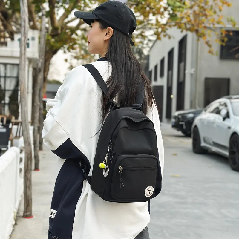 Alcohol Dragon Nylon Backpack Women's-6