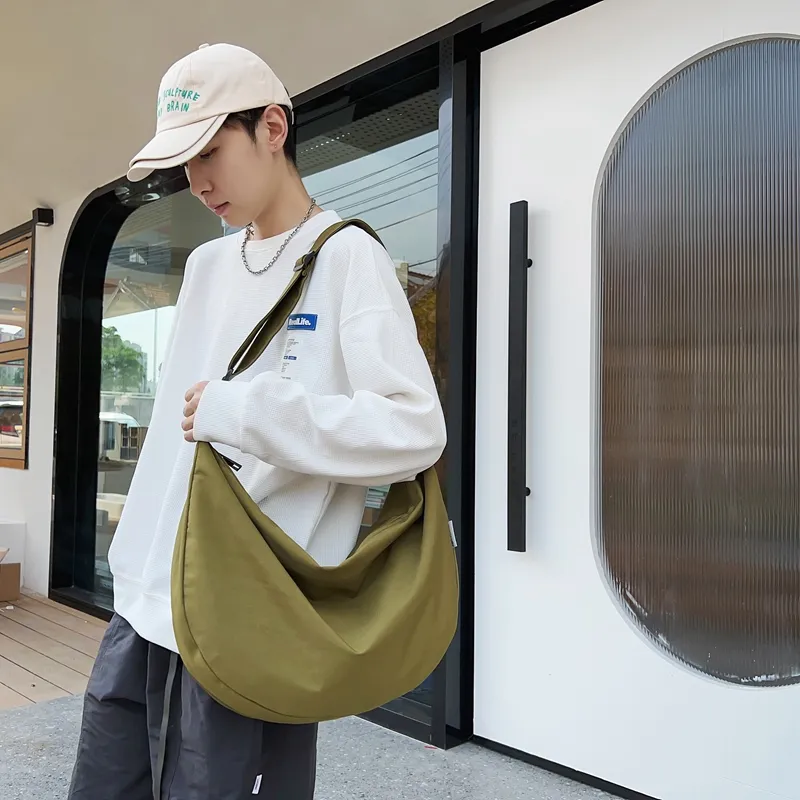GOBLIN SHARKS 1759 Nylon Dumpling Bag Shoulder Bag Regular Unisex Multicolor-44