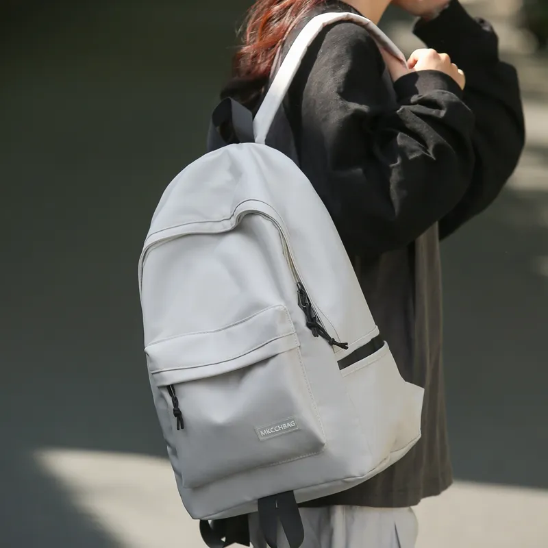 Alcohol Dragon Nylon Backpack Regular Unisex Black/Blue/White/Red-17