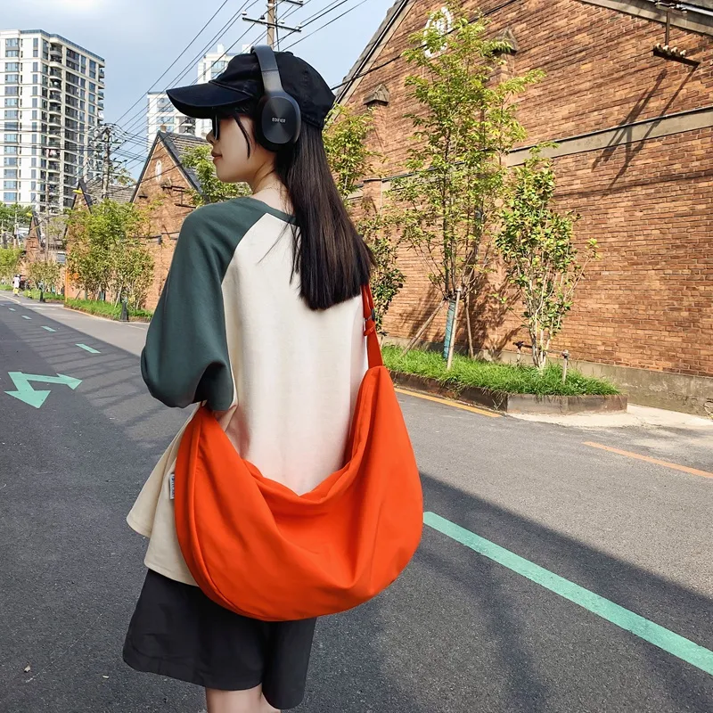 GOBLIN SHARKS 1759 Nylon Dumpling Bag Shoulder Bag Regular Unisex Multicolor-29