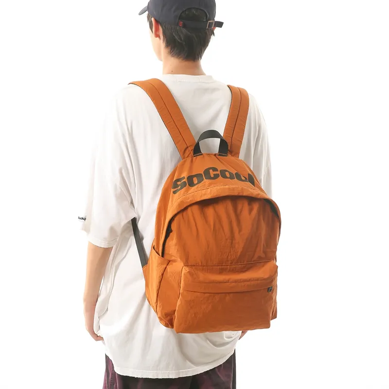 Alcohol Dragon Nylon Backpack Unisex Multicolor-20