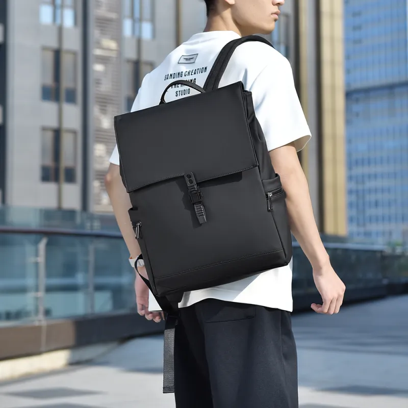 Alcohol Dragon Abrasion Resistant Fabric Backpack Men's Multicolor-2