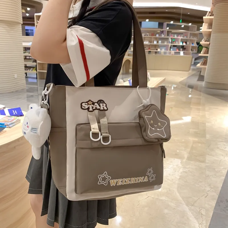 Alcohol Dragon Nylon Handbag, Shoulder Bag, Crossbody Bag Regular Unisex Multicolor-11