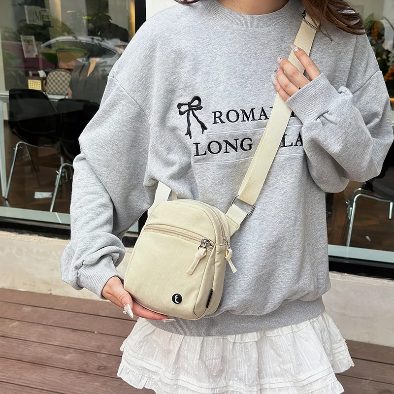 Alcohol Dragon Canvas Canvas Bag Shoulder Bag Crossbody Bag Unisex Multicolor-2
