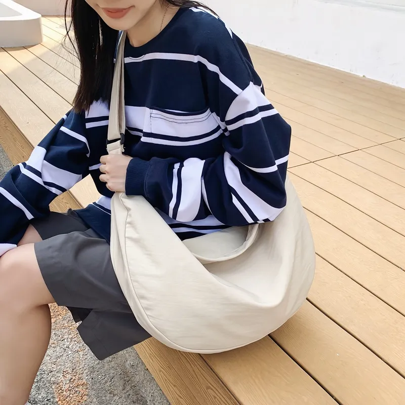 GOBLIN SHARKS 1759 Nylon Dumpling Bag Shoulder Bag Regular Unisex Multicolor-33