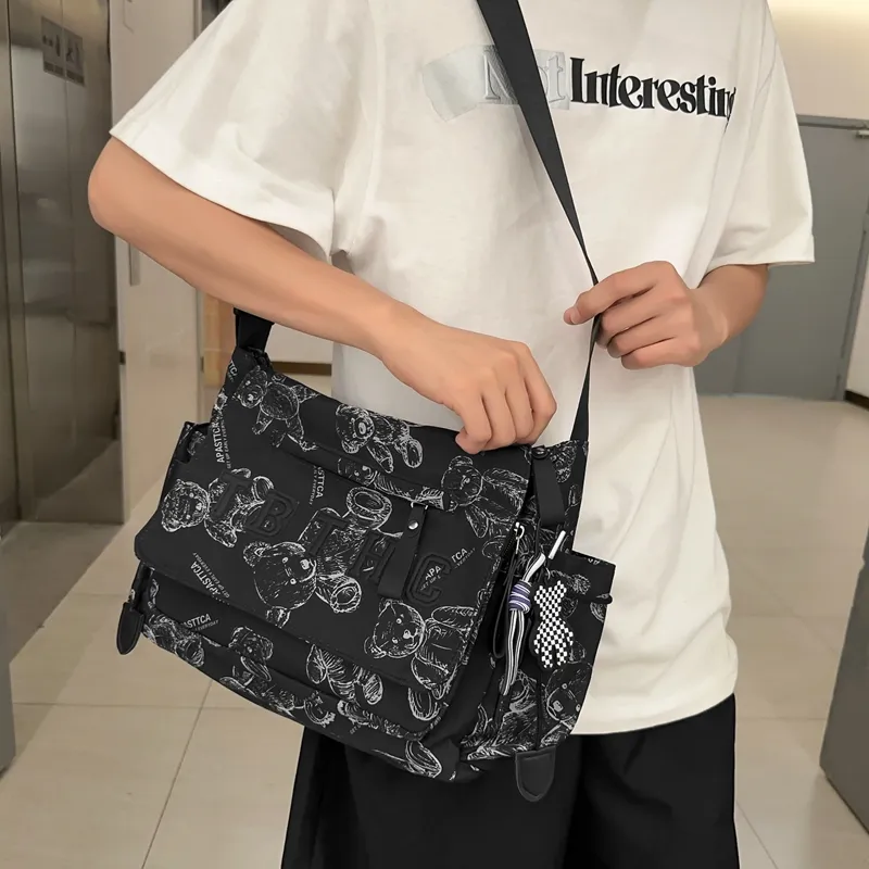 Alcohol dragon Shoulder Bags-3