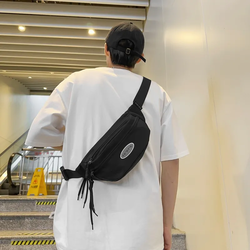 Alcohol Dragon Nylon Fanny Pack Crossbody Bag Sling Bag Regular Unisex Black/White/Green/Khaki/Red/Gray-11