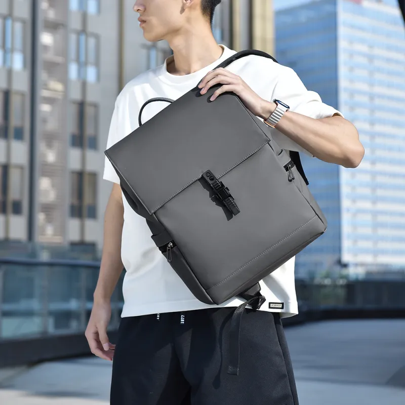 Alcohol Dragon Abrasion Resistant Fabric Backpack Men's Multicolor-6
